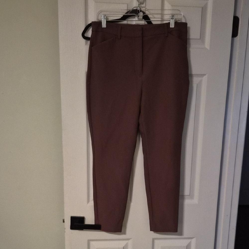 Express Women's Cropped Mauve Pants